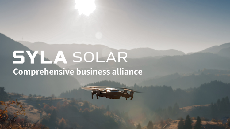 SYLA Solar and LIVE THE CREATIVE Enters into a Comprehensive Business Alliance